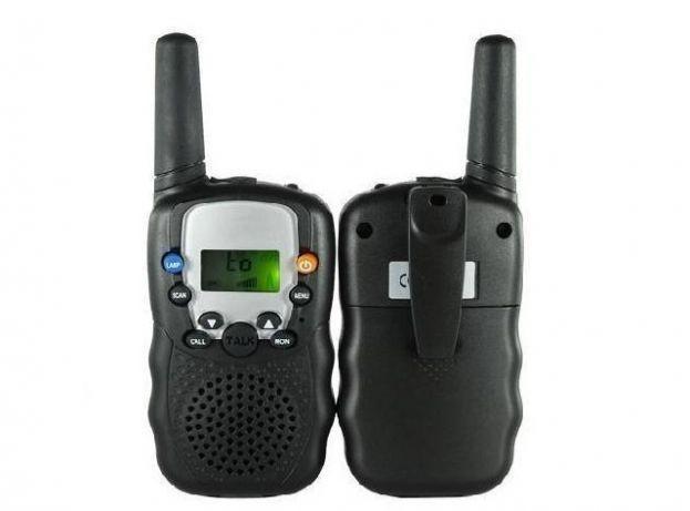 Рація Walkie Talkie T-388 до 2 км!за 2 шт.! Вуки струму з ліхтариком лижна