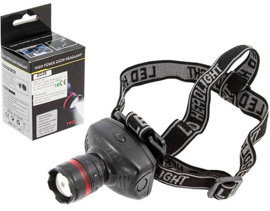 Ліхтарик Налобний BL 6611 Led Zoom Ліхтар на Лоб