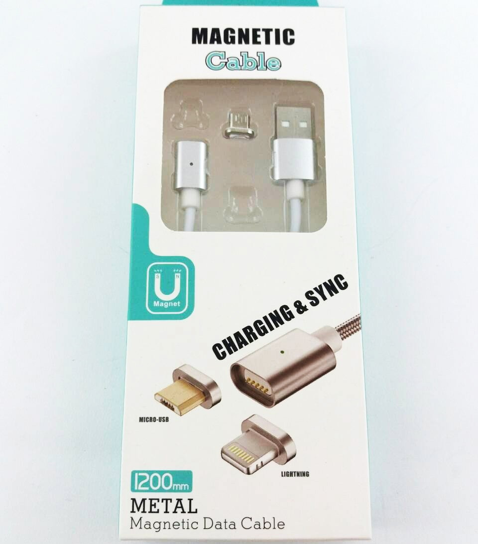 Магнітний USB-Кабель для Зарядки Type-C на Неодимових Магнітних Засувках