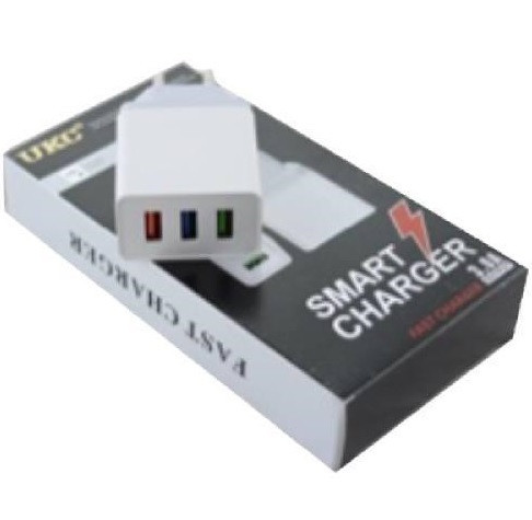 Зарядное Устройство 5V 3A 3 USB Быстрая Зарядка Блок Питания 220V