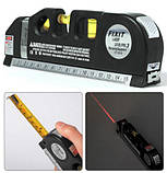 Лазерний рівень із рулеткою/вертиталь/гориз/хрест FIXIT LASER PRO 3, фото 9