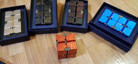 Нескінченний куб 2018 МЕТАЛ/ INFINITY CUBE/ORIGINAL/ як фіджет куб, фото 1