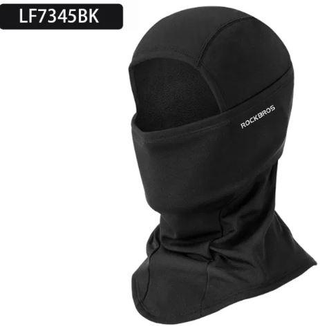 Термо флісова балаклава ROCKBROS LF7345BK -8С маска лижна підшоломник