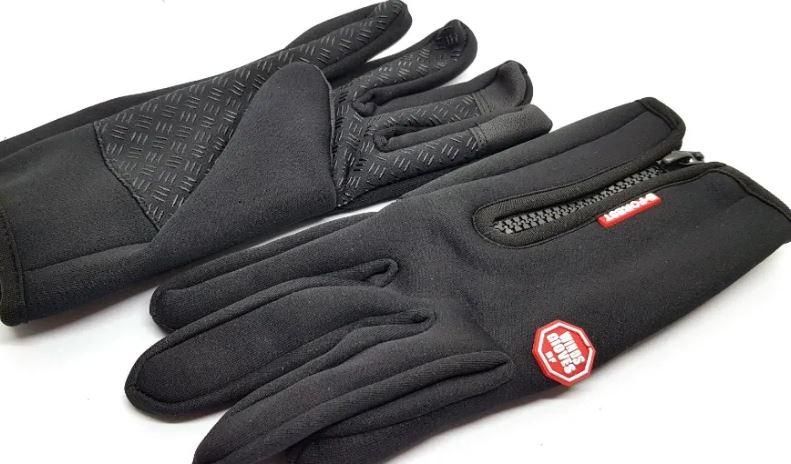 Лижні рукавички Windstopper сенсорні на флісі неопрен зимові спорт