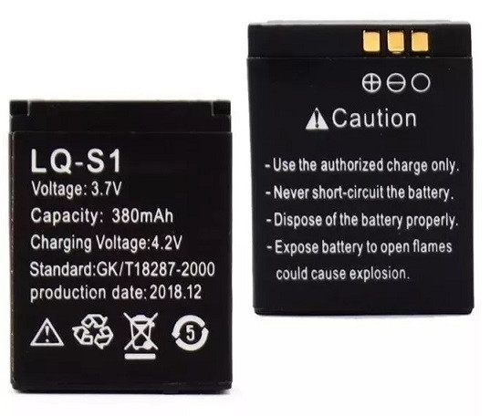 Акумулятор LQ-S1 380 mAh для розумних смарт Часів A1 GT08 DZ09 QW09