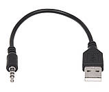 Кабель AUX Аудіо 3.5 мм (тато-тато) USB 2.0 Шнур Перехідник MP3, фото 2