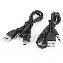 Кабель Mini USB jack 3.5 для Колонок MP3 Плеєра Аудіо Стерео