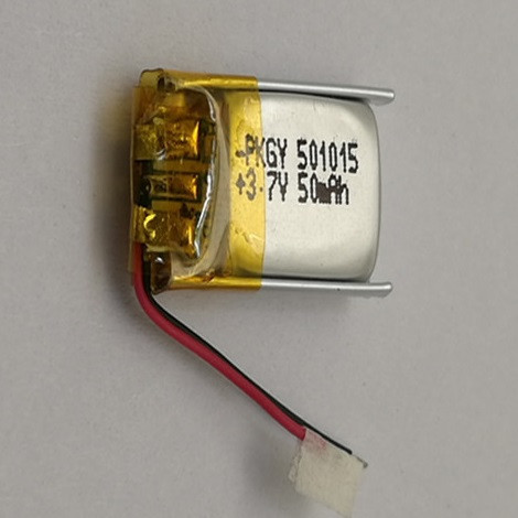 Батарея 50mah 3.7V 501015 Літій-Полімер Акумулятор для Bluetooth Гарнітури