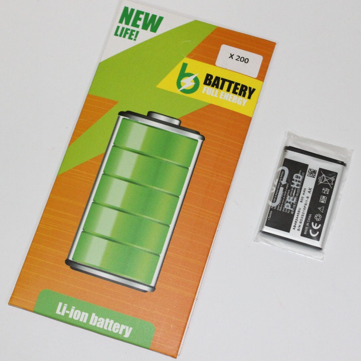 Акумулятор Samsung X200 800mAh Full Energy Батарея (Оригінал), фото 1