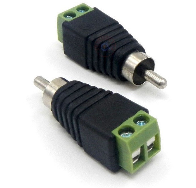 Штекер RCA з Клемною Колодкою, фото 1