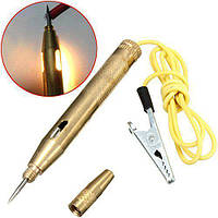 Тестер автомобільний, пробник, індикатор напруги, фазометр 6-24 В