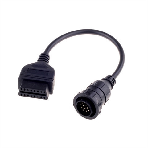 Перехідник з OBD2 16pin (мама) на Mercedes Sprinter VW LT 14pin (тато), фото 1