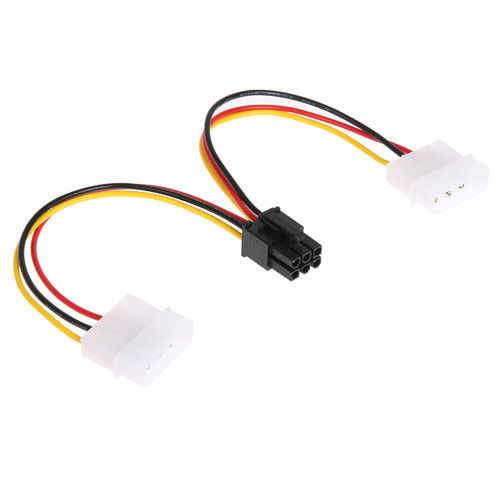 Перехідник 2x IDE Molex — PCI-E 6pin для відеокарт, фото 1