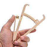 Вимірювач рівня жиру в організмі, каліпер, пузомір, фото 2