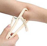 Вимірювач рівня жиру в організмі, каліпер, пузомір, фото 3