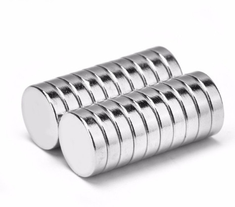 Магніт неодимовий. Диск 12x3 мм Зчеплення ≈ 2,1 кг 20 шт., фото 1