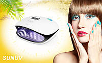 SUNUV.UA Sun4 48Вт Smart nail lamp 2.0 гибридная уф лампа лед сушка ногтей UV LED lamp 48W uvled4 Sunuv4 sun 4