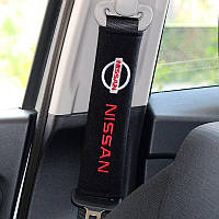Чехол на ремень безопасности в машину Nissan (2 шт)