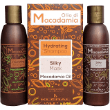 Набір Kleral System Macadamia Kit (shmp/150ml + mask/150ml) Вул. шампунь з олією макадамії й Маска-шовк.