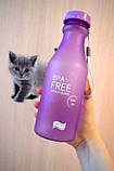 Пляшка для спорту матова BPA Free 550 мл як My Bottle +спортивна, фото 4
