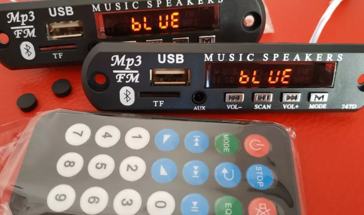 Декодер Bluetooth Mp3 5-15V USB/micro SD/FM/AUX модуль МП3 Радіо Плеєр
