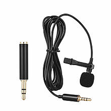 Петличний мікрофон петличка Andoer EY-510A для смартфона, камери, ПК