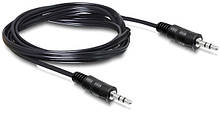 Аудіокабель AUX 3.5 мм TRS mini-jack тато — тато 1.4 м