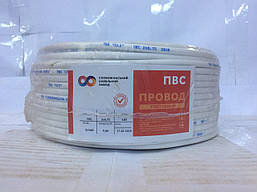 ПВС 2*0.75мм2 СКЗ білий.