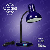 Лампа настільна "Зливу" Україна.(ТМ LOGA ® Light)