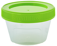 Контейнер "Smart Box", круглый 0,2л с закручивающейся крышкой