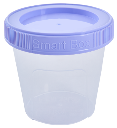 Контейнер "Smart Box", круглый 0,5л с закручивающейся крышкой - фото 1 - id-p864052010