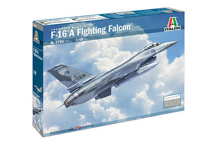 F-16 A Fighting Falcon. Збірна модель винищувача в масштабі 1/48. ITALERI 2786, фото 1