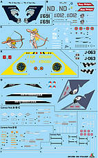 F-16 A Fighting Falcon. Збірна модель винищувача в масштабі 1/48. ITALERI 2786, фото 2