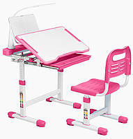 Дитячий комплект парта та стілець Cubby, (підставка та LED лампа)