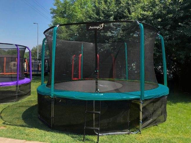 Батут Jumpi Premium 14 FT 430\435 см. с внутр. сеткой, двойные ноги! - фото 2 - id-p355414289