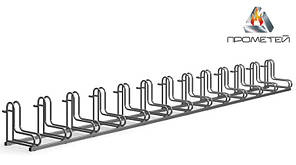 Велопарковки перпендикулярні, 13 секцій
