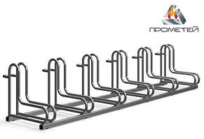 Велопарковки перпендикулярні, 6 секцій