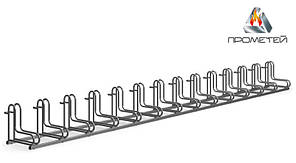 Велопарковки перпендикулярні, 14 секцій