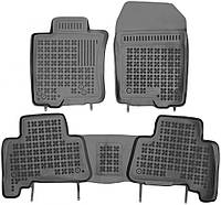 Коврики Rezaw-Plast в салон авто Toyota Land Cruiser J150 IV 2010- до и после рестайлинга RP 201416