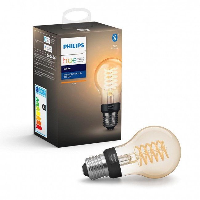 Смарт-лампочка Philips Hue E27 7W W 2100 K BT filament