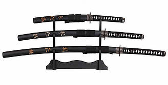 Самурайський меч Катана Тріада-2 на підставці, солідний подарунок чоловікові