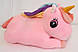Іграшка плед подушка поні Єдиноріжка рожева нова, фото 3