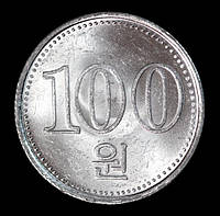 Монета Північної Кореї 100 чон 2005 р.