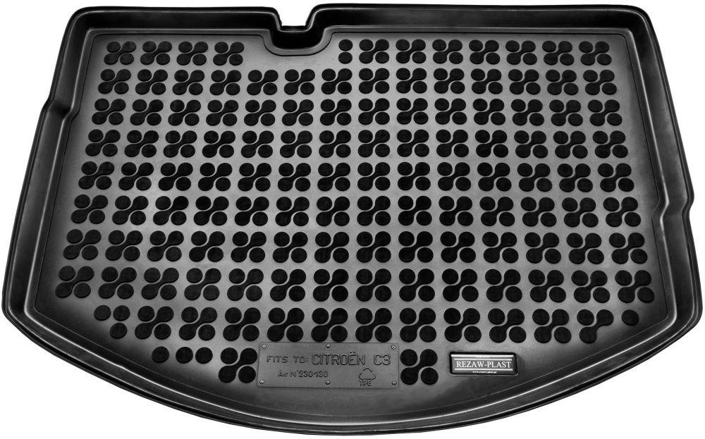 Килимок в багажник Citroen C3 II 2009 - 2016 з колесом докаткою Rezaw-Plast 230130, фото 1