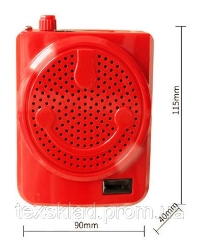 Усилитель голоса для экскурсовода Jisentra E321 (USB/FM/Bluetooth ...