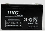 Акумулятор UKC Battery WST-10 6V 10A, фото 2