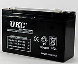 Акумулятор UKC Battery WST-10 6V 10A, фото 3