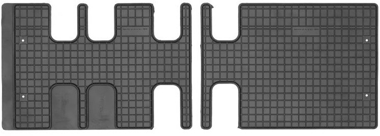 Коврики в салон резинові Citroen Jumpy III з 2016- 3-й ряд Frogum El-Toro 20402416, фото 1