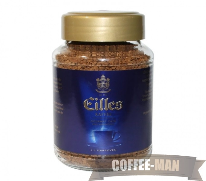 Кава розчинена Eilles Gourmet Cafe J.J.Darboven 100 г Німеччина, фото 1