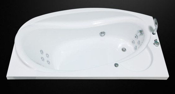 Гидромассажная ванна Devit Prestige Lux с аэро 17030124AL левосторонняя, 1700х1020х700 мм